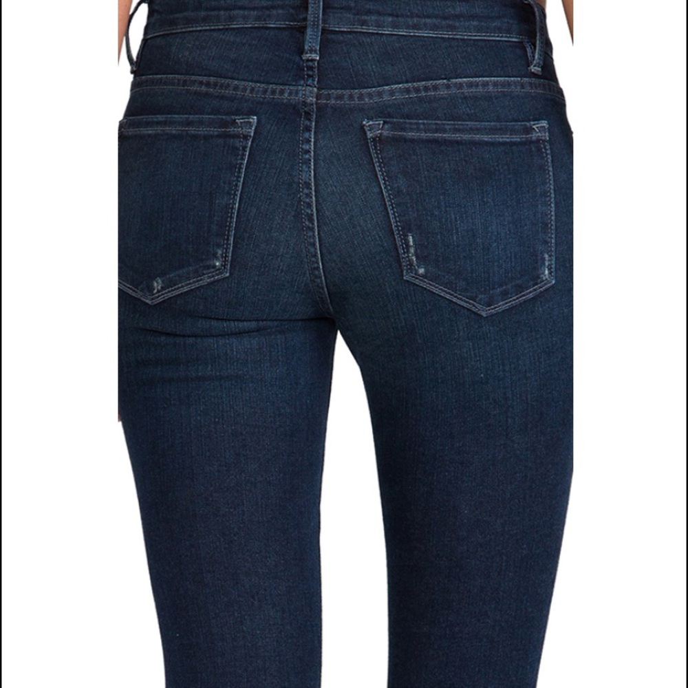FRAME Le Skinny de Jeanne Distressed Jeans - Picture 6 of 15